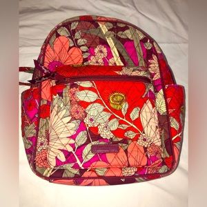 Vera Bradley Bohemian Blooms Backpack Floral Small to Mid-Size Retired 2016